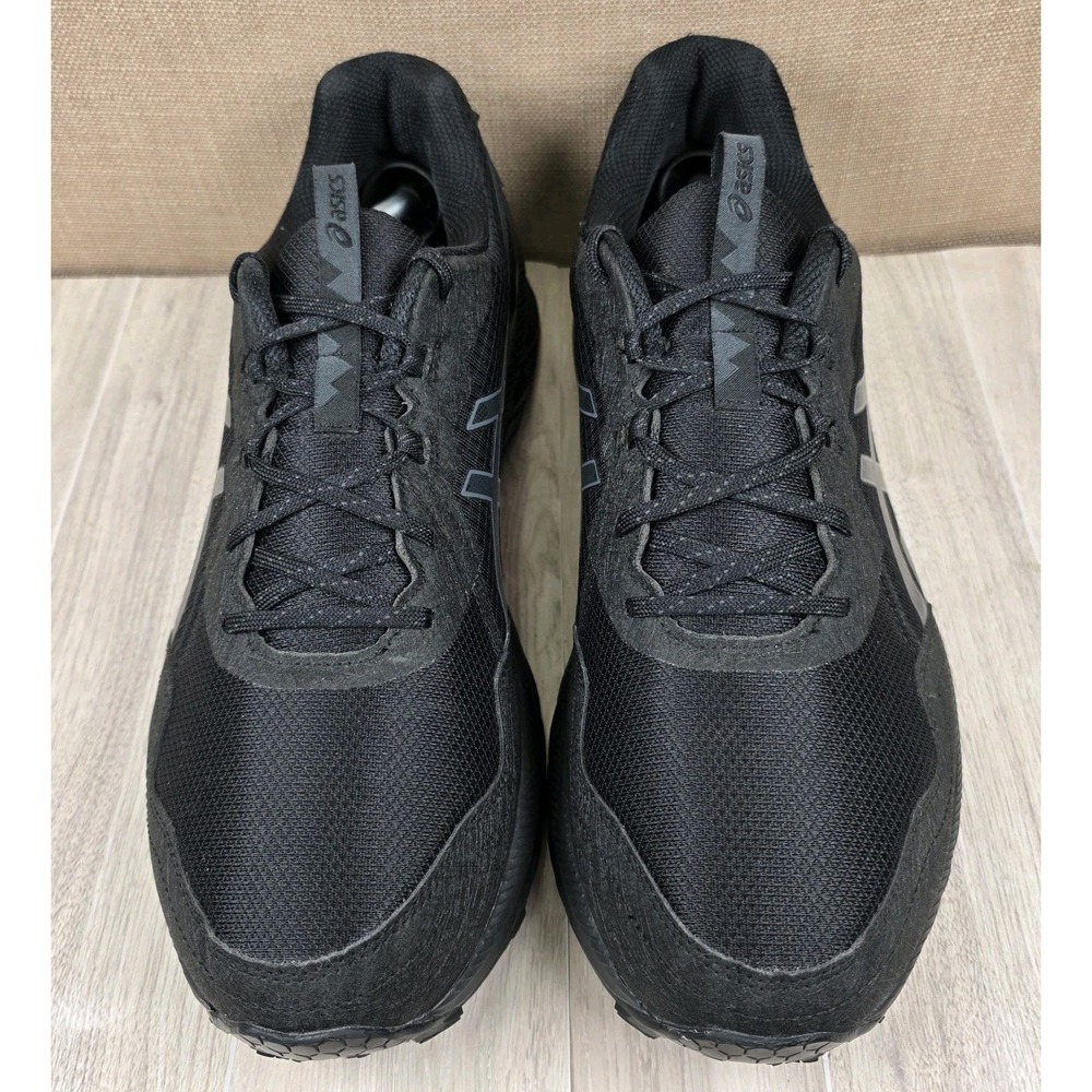 Asics GEL-Venture 10 Mens Size 13 Trail Running Shoes Black Graphite Grey